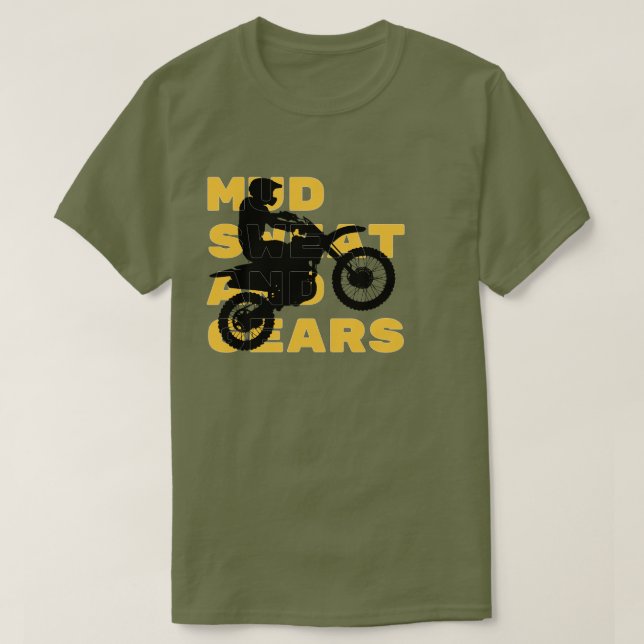 Dirt Bike Fan T-Shirt (Design Front)