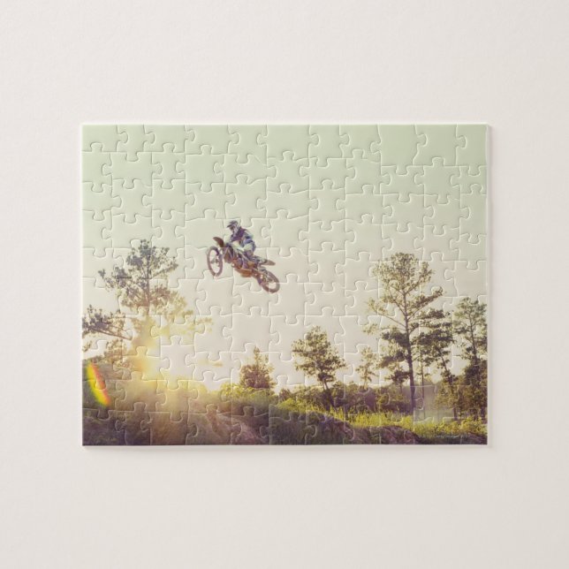 Dirt Bike Jigsaw Puzzle (Horizontal)