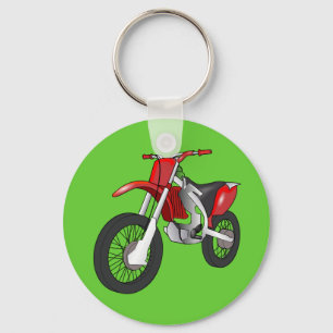 Dirt bike key ring