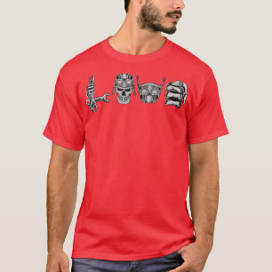 Dirt Bike LOVE Motocross MX Enduro Biker Gift T-Shirt