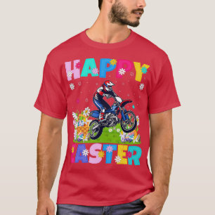 Dirt Bike Lover Happy Easter Bunny Dirt Bike Easte T-Shirt