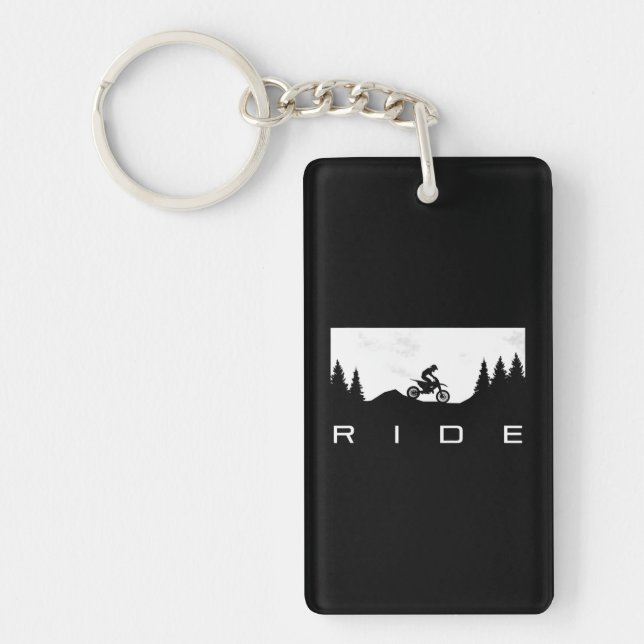Dirt Bike Motocross Apparel Motocross Dirt Bike Key Ring (Front)