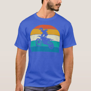 Dirt Bike Motocross Gift Retro Vintage T-Shirt