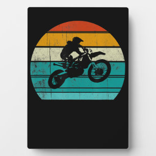 Dirt Bike Motocross Motorcycle Gift For Men Plaque