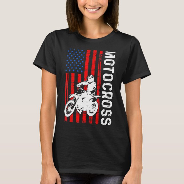Dirt Bike Motocross Mx Rider Off Road Racing 7 T-Shirt (Front)
