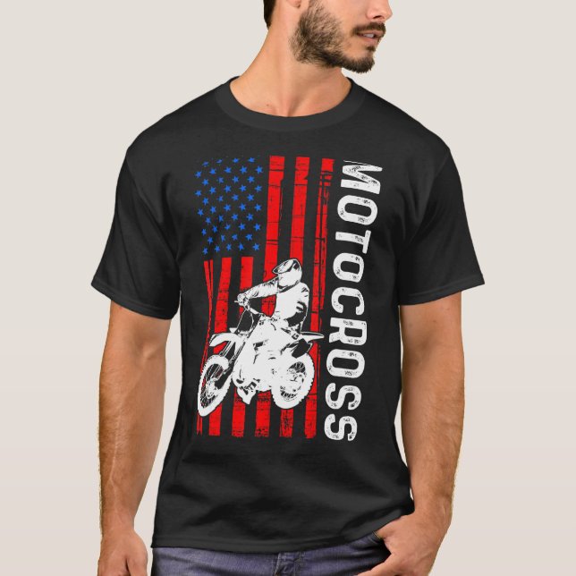 Dirt Bike Motocross Mx Rider Off Road Racing 7 T-Shirt (Front)
