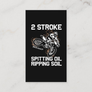 Dirt Bike Motocross Offroad Motorbike Sport Business Card