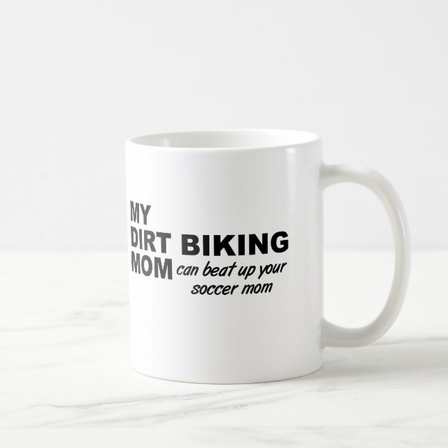Dirt Bike Mum Funny Mug (Right)