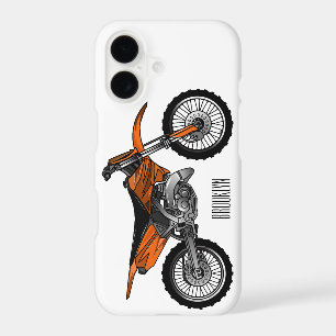 Dirt bike off-road motorcycle / motocross cartoon