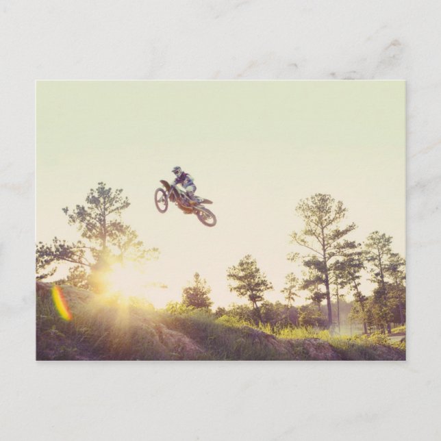 Dirt Bike Postcard (Front)