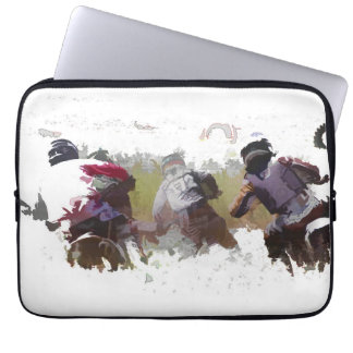 Dirt-bike Racers Laptop Sleeve