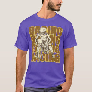 Dirt Bike Racing Skull Motocross MX Enduro Racer T-Shirt