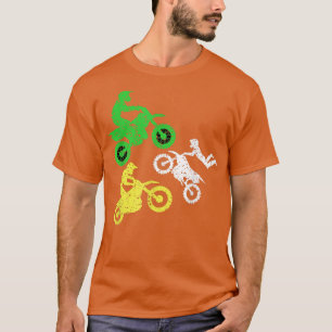 Dirt Bike Rider Biker Motorcycle Riding Outfit445 T-Shirt