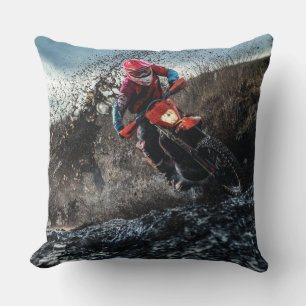 Dirt bike rider cushion