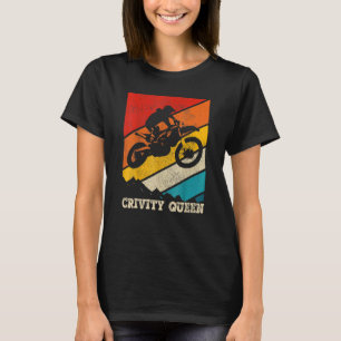 Dirt Bike Rider Gravity Check Motocross Gravity Qu T-Shirt