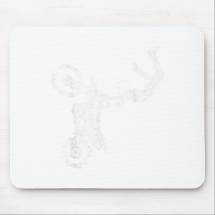 Dirt Bike Rider Motocross Enduro Dirt Biking Men K Mouse Mat