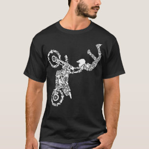 Dirt Bike Rider Motocross Enduro Dirt Biking Men T-Shirt