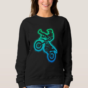Dirt Bike Riding Motocross Racing Men Boys Dirt Bi Sweatshirt