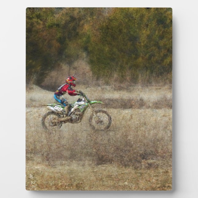Dirt Bike Riding Plaque (Front)