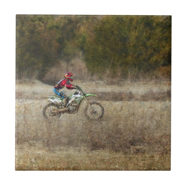 Dirt Bike Riding Tile (Front)