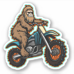 Dirt bike Sasquatch