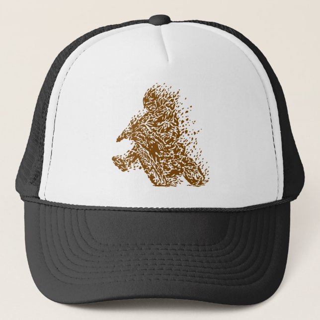 Dirt Bike Trucker Hat (Front)