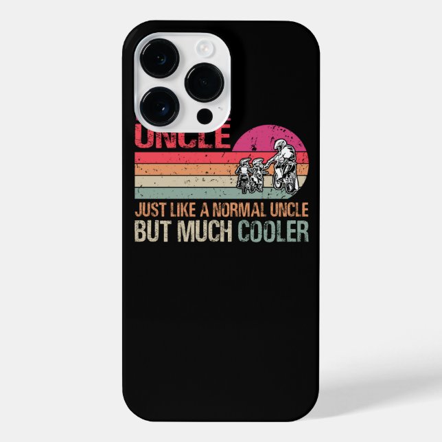 Dirt Bike Uncle Motocross Enduro Motorcycle Sport  iPhone Case (Back)