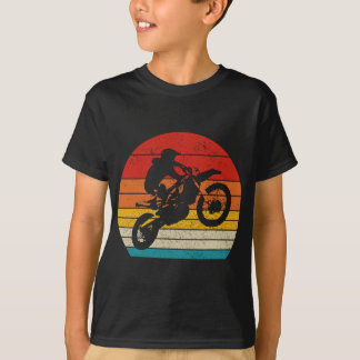 Dirt Bike Vintage Motocross MX Enduro Motorcycle B T-Shirt