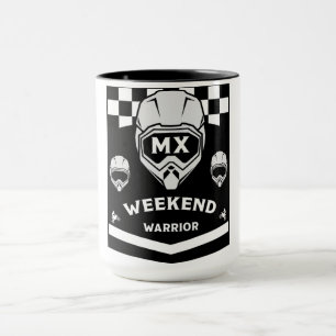 Dirt Bike Weekend Warrior Motocross Rider Mug