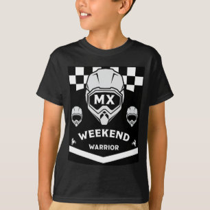 Dirt Bike Weekend Warrior Motocross Rider T-Shirt