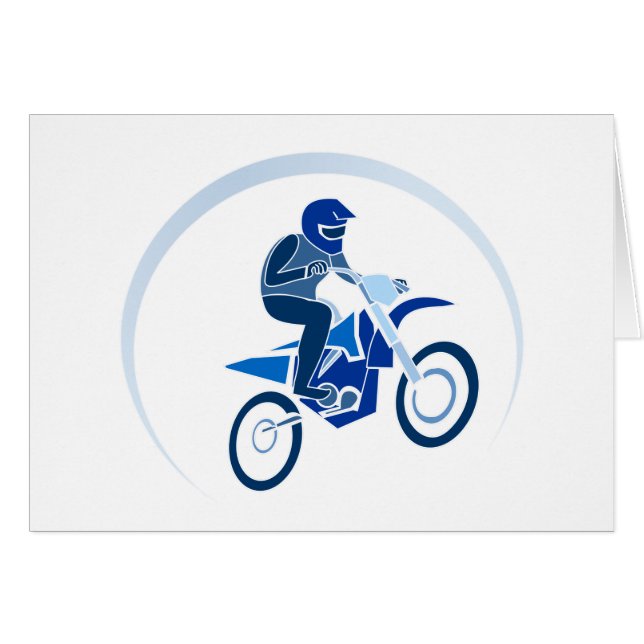 Dirt Biker Vector Biking (Front Horizontal)