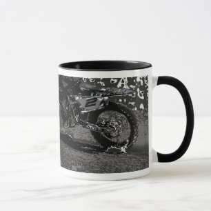 Dirt Biking (Black & White) Mug