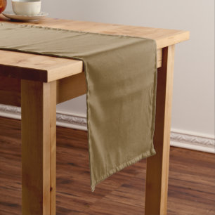 Dirt Brown Long Table Runner