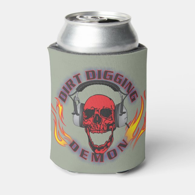 Dirt Digging Demon Koozi Can Cooler (Can Back)