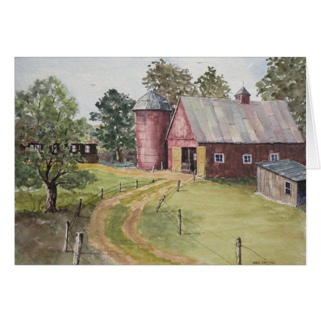 Dirt Drive Barn (Front Horizontal)