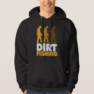 Dirt Fishing Metal Detector Searching For Treasure Hoodie