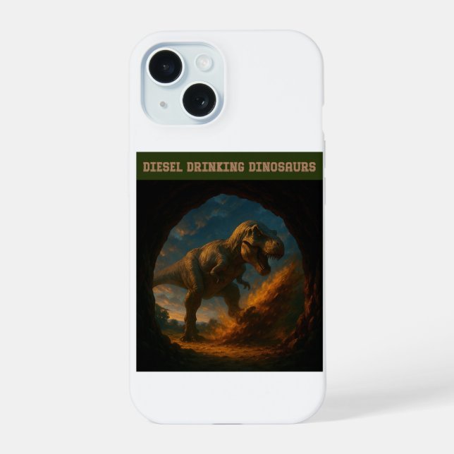 Dirt Kicker iPhone 15 Case (Back)