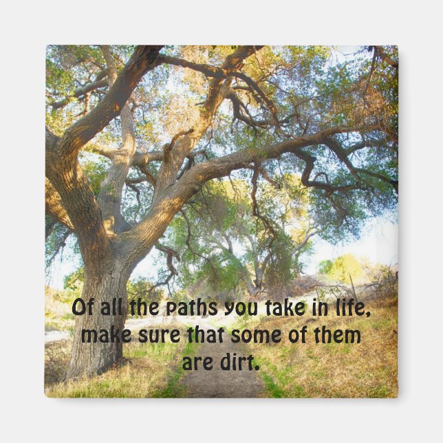 Dirt Paths Magnet (Front)
