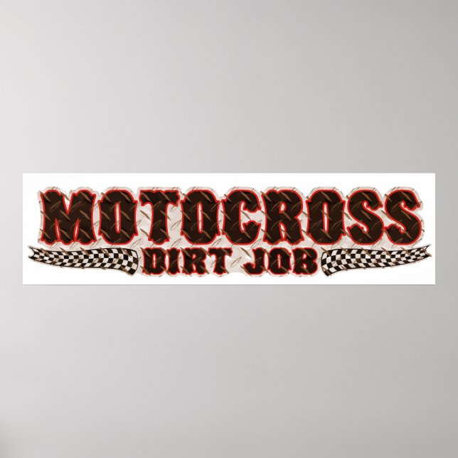 Dirt racing poster (Front)