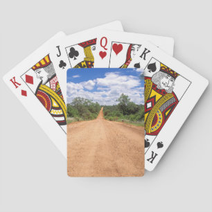 Dirt Road, Kruger National Park, Mpumalanga Playing Cards