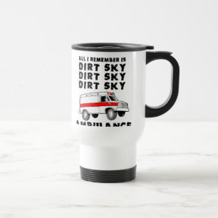 Dirt Sky Ambulance Motocross Bike Funny Mug