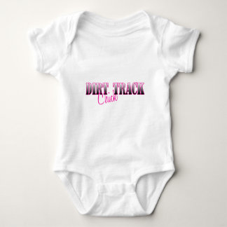Dirt Track Chick Baby Bodysuit