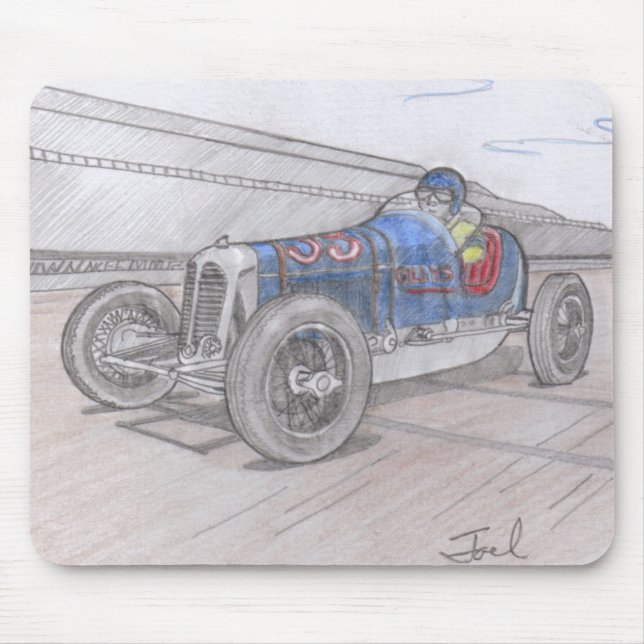 DIRT TRACK RACER mousepad (Front)