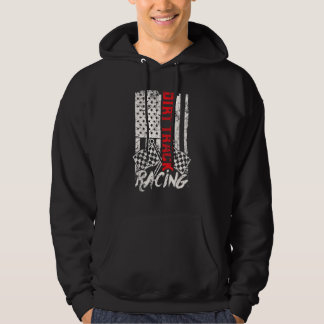 Dirt Track Racing  Racing Costume Motorcycles Hoodie