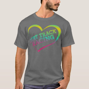 Dirt Track Racing Sprint Car Girlfriend Girl Grand T-Shirt
