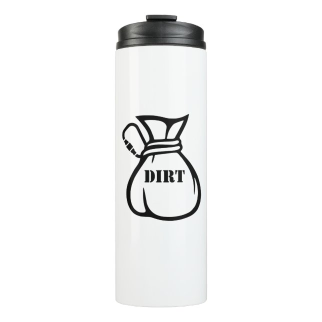 Dirtbag Climber Thermal Tumbler (Front)
