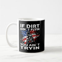Dirtbike Motocross Dirt bike dad MX US Flag