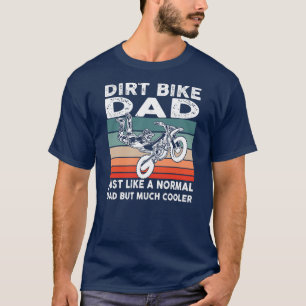 Dirtbike Motocross Dirt bike dad MX Vintage  T-Shirt