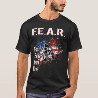 Dirtbike Motocross Forget everything and ride MX U T-Shirt