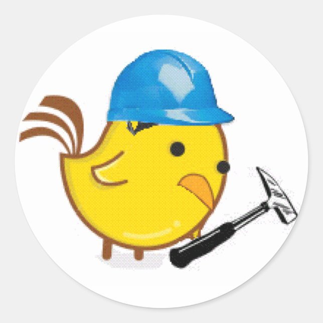 DirthRockChick Classic Round Sticker (Front)